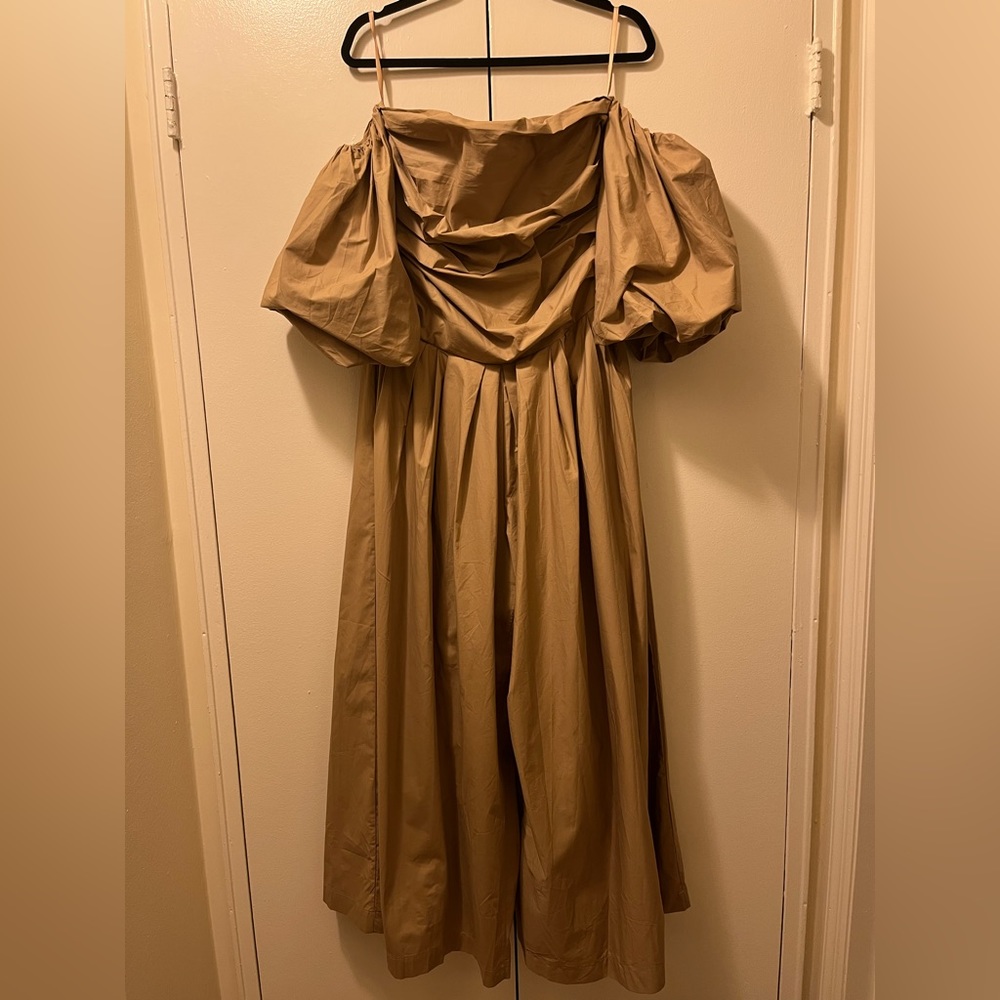 Akira light brown pants jumpsuit . New w tag!